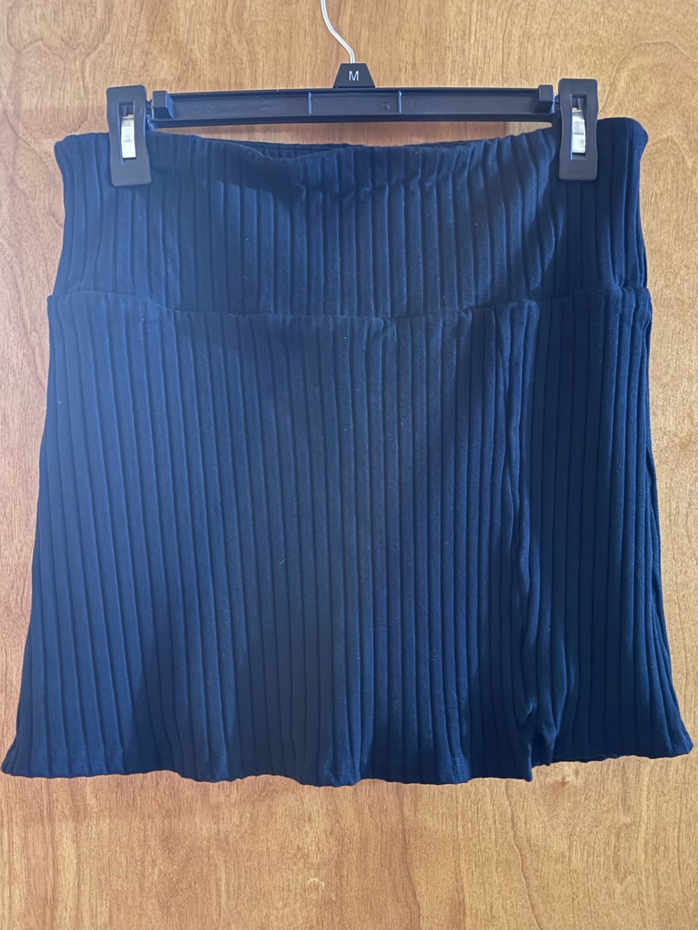 Women's Black Pleated Mini Skirt Girrlscout